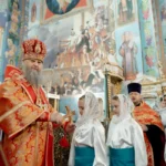 АРХИЕПИСКОП ГУРИЙ СОВЕРШИЛ ПАСХАЛЬНУЮ ВЕЛИКУЮ ВЕЧЕРНЮ В КАФЕДРАЛЬНОМ СОБОРЕ Г. СЛОНИМА