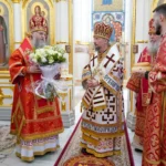 В ДЕНЬ ПАМЯТИ СВЯЩЕННОМУЧЕНИКА ВЕНИАМИНА ПЕТРОГРАДСКОГО АРХИЕПИСКОП ГУРИЙ СОСЛУЖИЛ ПАТРИАРШЕМУ ЭКЗАРХУ ВСЕЯ БЕЛАРУСИ