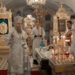 АРХИЕПИСКОП ГУРИЙ СОВЕРШИЛ ПАНИХИДУ ПО НОВОПРЕСТАВЛЕННОМУ ИГУМЕНУ АРИСТАРХУ (ДРОЗДОВУ)