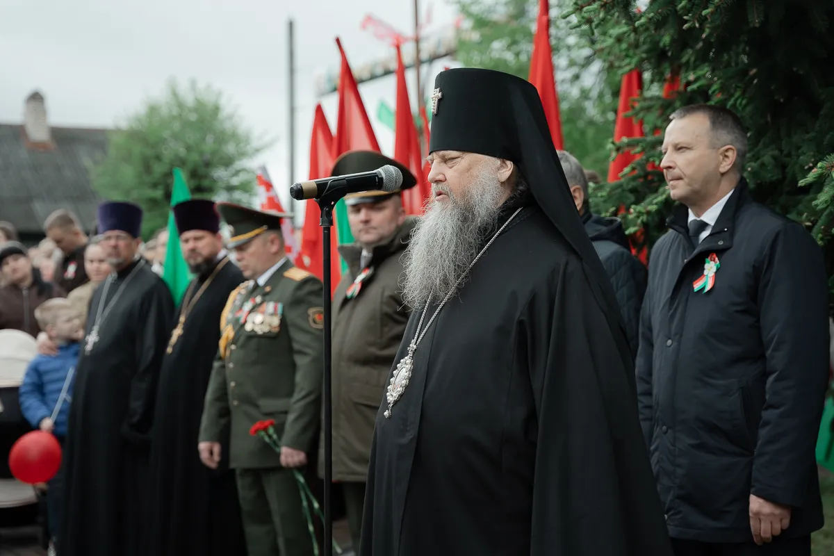 АРХИЕПИСКОП ГУРИЙ ПРИНЯЛ УЧАСТИЕ В ПАМЯТНЫХ МЕРОПРИЯТИЯХ В ДЕНЬ ПОБЕДЫ